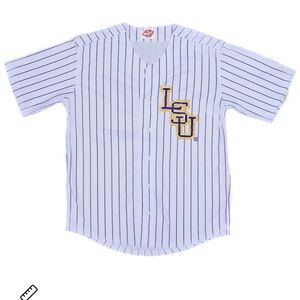 NWT Sparkle City Pinstripe LSU Jersey